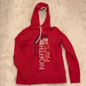 Pink North Face Hoodie